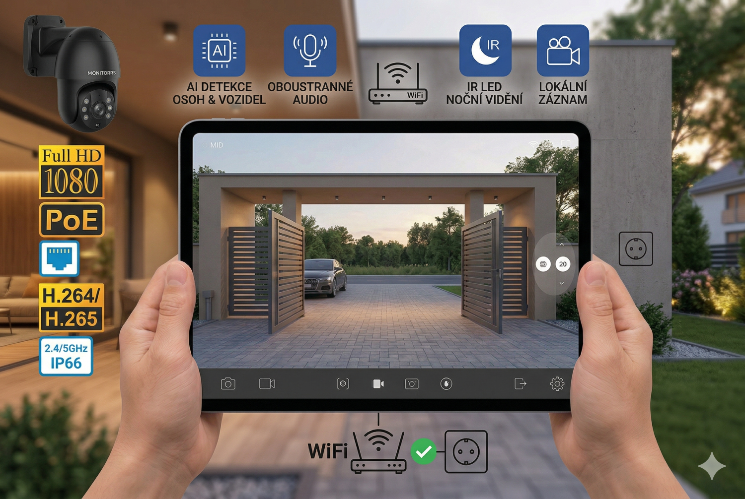 jak fungují IP kamery