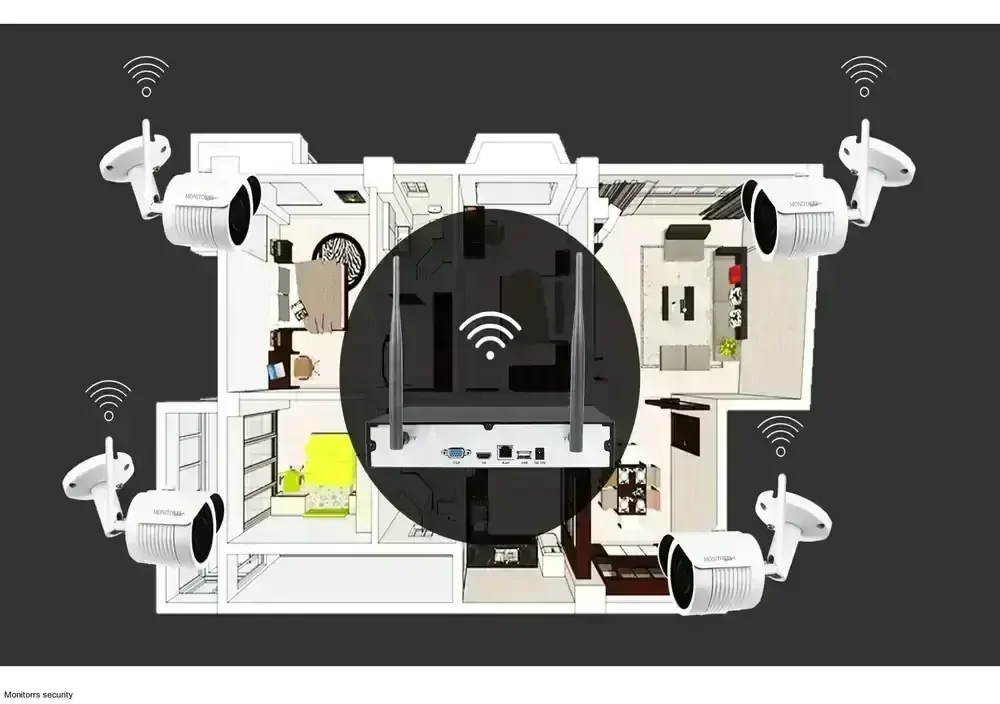umístění bezpečnostních kamer do bytu