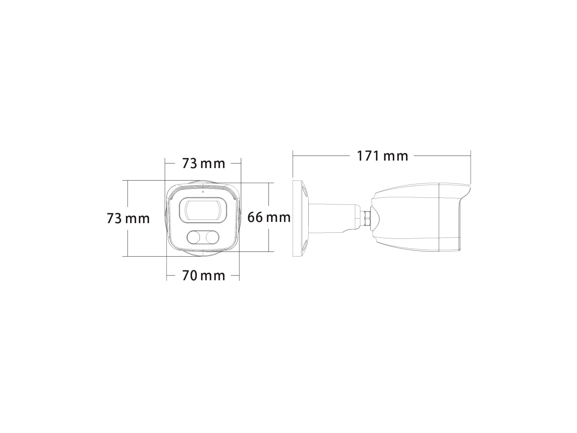 Monitorrs Security AI IP 5 kamerový set 5 Mpix GTube (6373K5)