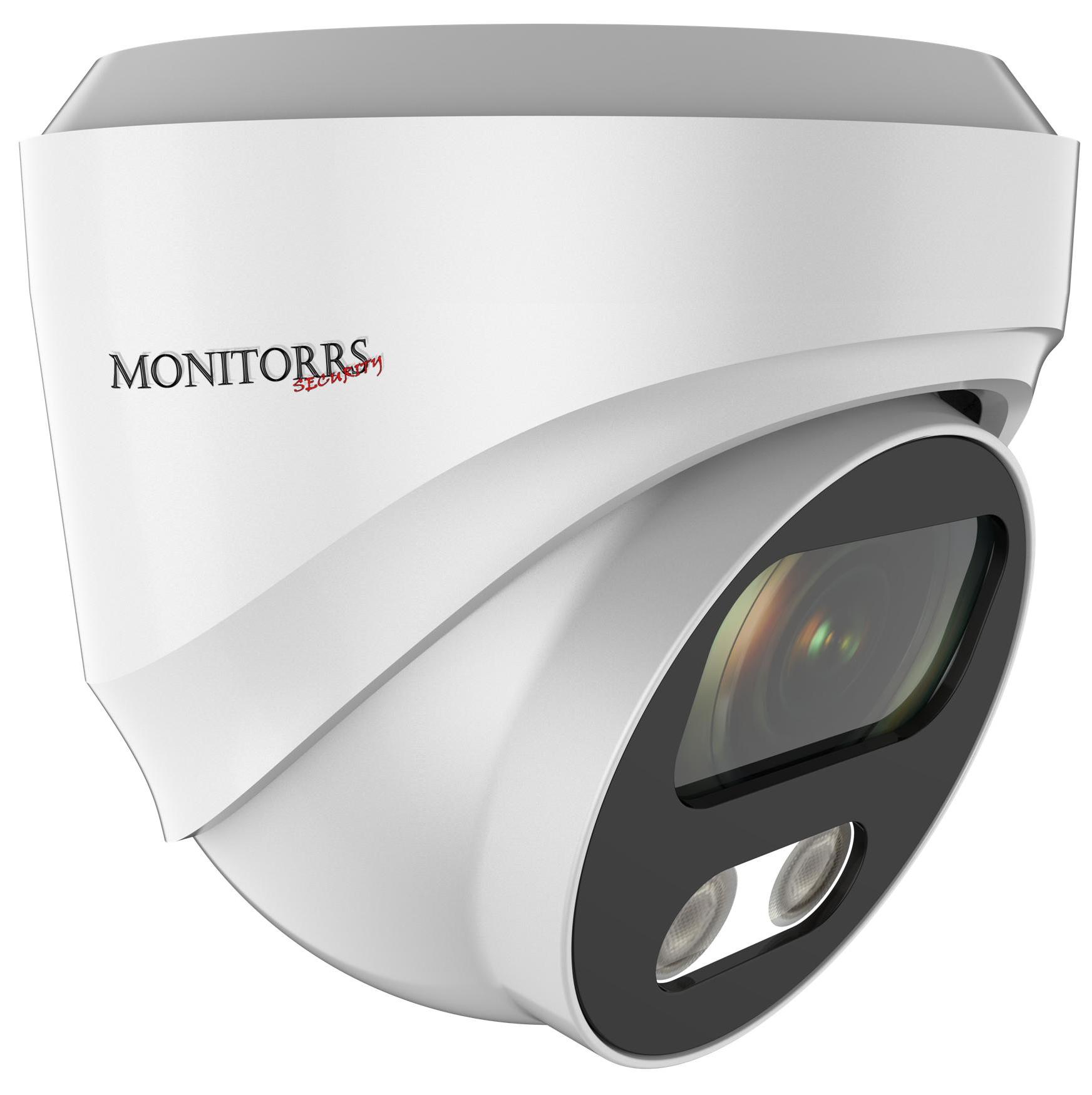 Monitorrs Security Full Color AI IP 4 kamerový set WDome (6022K4)