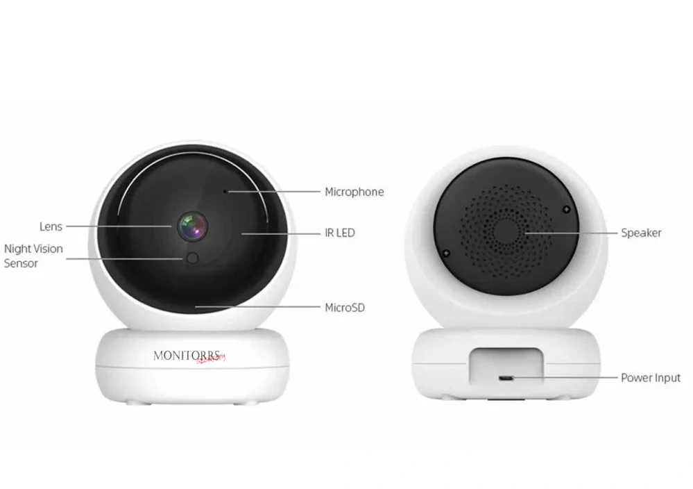 Monitorrs Security smart Wi-Fi inteligentní kamera 4MPix MS400C (6062)