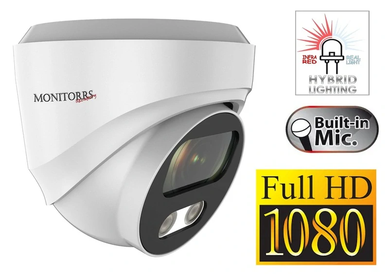 Monitorrs Security Hybrid Light IP 2 kamerový set 2 Mpix WDome (6211K2)