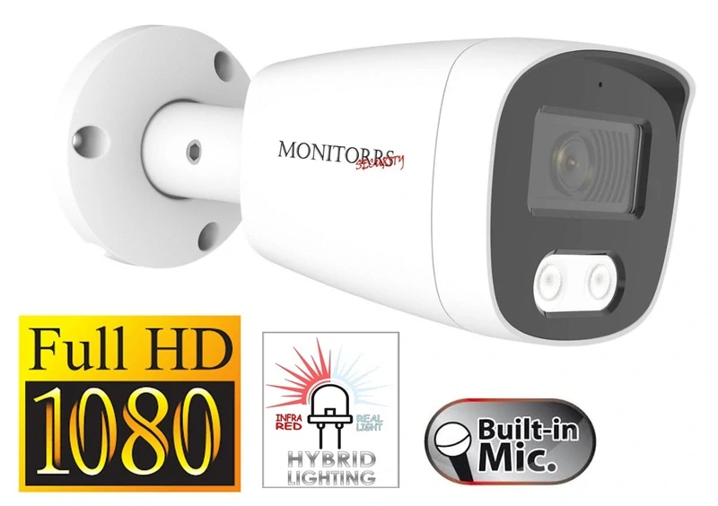 Monitorrs Security Hybrid Light IP 6 kamerový set 2 Mpix WTube (6213K6)