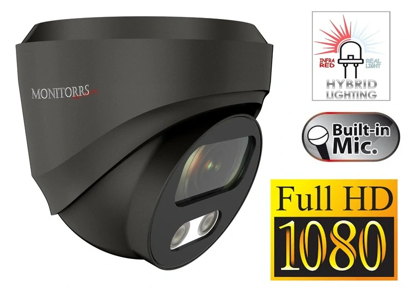 MS Hybrid Light IP 6 kamerový set se switchem 2 Mpix GDome (6212K6B)