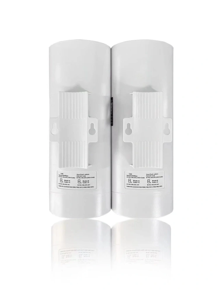 MS 5123000-F 5.8G Wireless Bridge 3000 metrů 2x10/100Mbps RJ45 port : 24V PoE (6155)