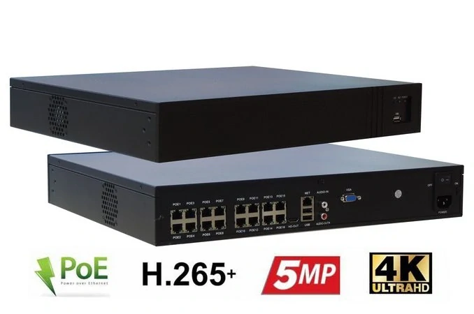 Monitorrs Security AI IP Park kamerový set 8 Mpix (6380K8+)