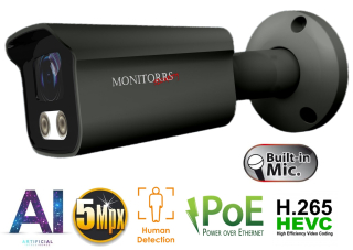 Monitorrs Security AI IP kamera 5Mpix  GTube vestavný mikrofon (6373A)