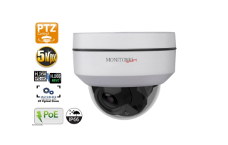 Monitorrs security Mini Dome PTZ 5MPix Kamera (6008)