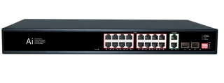MS 16F22GB 16 POE RJ45 Port: 16x10/100Mbps Uplink Port: 2x1000Mbps+SFP: 2x1000Mbps (6063)