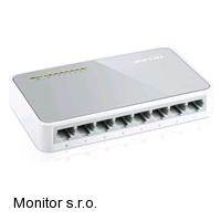 TP-LINK TL-SF1008D 8-port 10/100M mini Desktop Switch, 8x 10/100M RJ45 ports