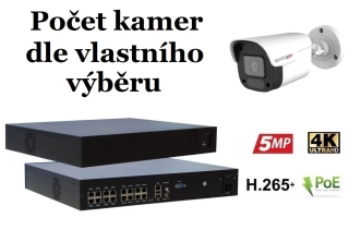 Monitorrs Security IP kamerový set 2 Mpix WTube Plast (6023K8+)