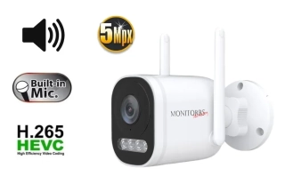 Monitorrs Security IP Wifi kamera 5 Mpix, aktív (6123)