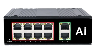 MS G0820GPI Průmyslový POE Switch Port: 8x10/100/1000Mbps Uplink: 2x10/100/1000Mbps DC: 44-55V (6172)