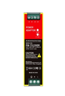 MS 7512NDR Průmyslový Zdroj 12V 6,25A 75W na DIN (6145)