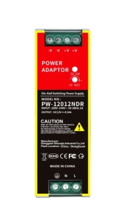 MS 12012NDR Průmyslový zdroj 12V, 8,34A, 100W na DIN (6146)