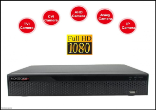 Monitorrs Security 8 kanálové XVR záznamové zařízení Full HD (6232)